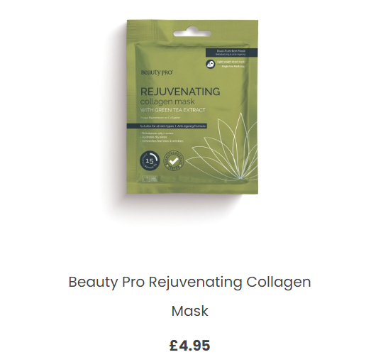 Beauty Pro Rejuvenating Collagen Mask